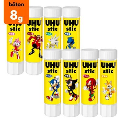UHU  Stic Colle blanche sans solvant B&acirc;ton 8,2g