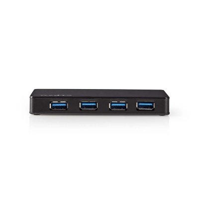 NEDIS UHUBU3420BK - Concentrateur (hub) - 4 x SuperSpeed USB 3.0 - de bureau
