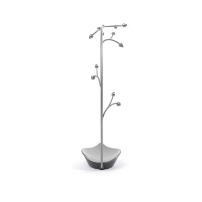 ATYLIA Umbra - Arbre support &agrave; bijoux Orchid acier