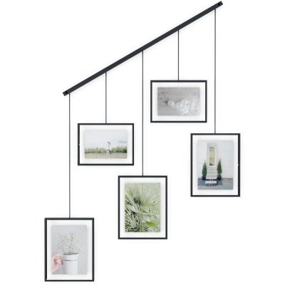 UMBRA  - exhibit cadres 10x15 et 13x18 suspendus, Noir