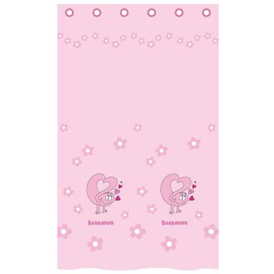 Un panneau de voilage Barbapapa Love
