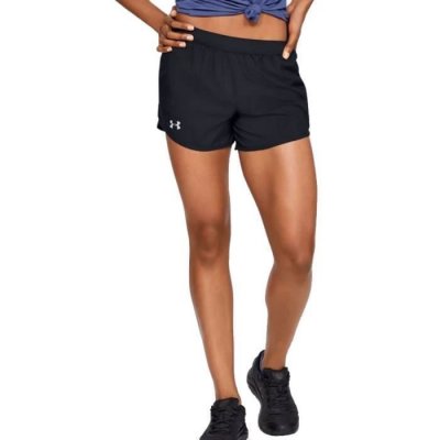 UNDER ARMOUR  Short femme Fly By 2.0 . Couleur: Noir