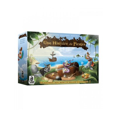 ASMODEE Une histoire de pirate Jaune Asmod&eacute;e