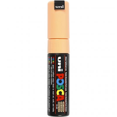 UNI BALL UNI-BALL Marqueur Pte large biseaut&eacute;e POSCA PC8K 8mm Rose Saumon