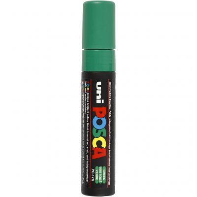 POSCA UNI-BALL Marqueur Pte rectangulaire extra-large  PC17K 15mm Vert