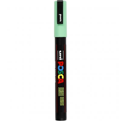 POSCA Uni-Ball  Lot de 12 Marqueurs pointe large biseaut&eacute;e large - Vert