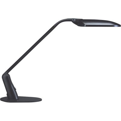 UNILUX  Lampe de bureau LED Duo, Puissance 2x5W, Dur&eacute;e 50 000h, Noir