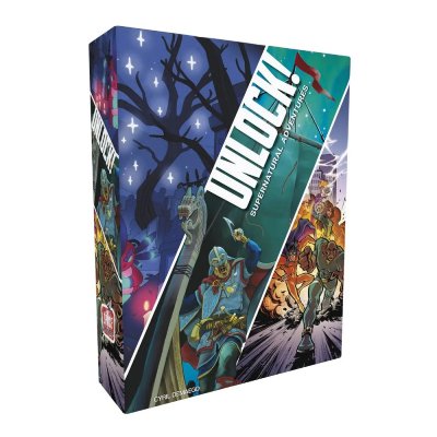 ASMODEE Unlock! Aventures Surnaturelles - Le Jeu de Cartes Coop&eacute;ratif - Neuf