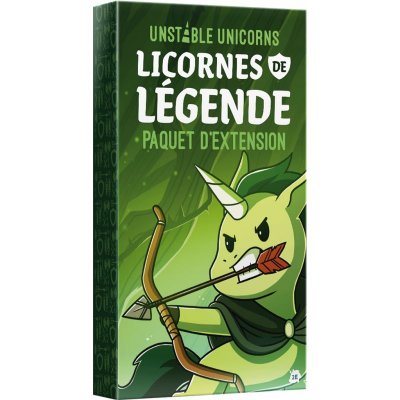 UNSTABLE GAMES Unstable Unicorns&nbsp;- Paquet d'Extension Licornes de L&eacute;gende