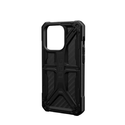 URBAN ARMOR GEAR  Monarch Protection d&eacute;cran Apple iPhone 14 Pro carbone