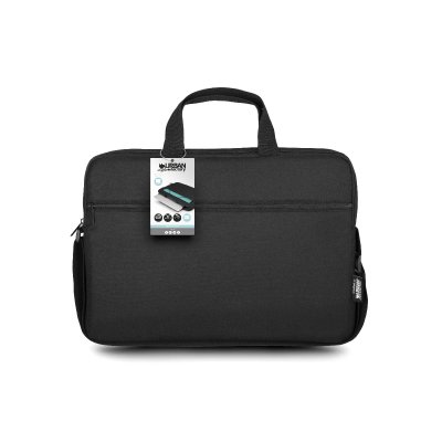 URBAN FACTORY  nylee toploading laptop bag 15.6"" black