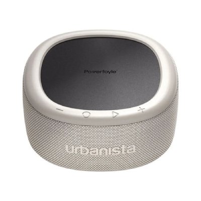 URBANISTA  Malibu Solar Charging Speaker Argent&eacute;