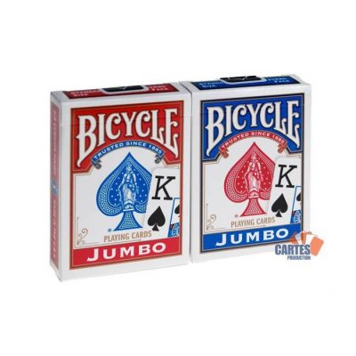 CARTAMUNDI Us Playing Card Co. - 1004949 - Jeu De Soci&eacute;t&eacute; - Bicycle Rider Back Jumbo Index - 2 Pack