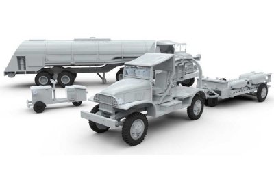 AIRFIX Usaaf 8th Airforce Bomber Resupply Set - 1:72e - 