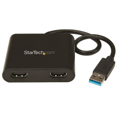 STARTECH.COM Usb to dual hdmi adapter - hdmi usb adapter - usb 3.0 to hdm