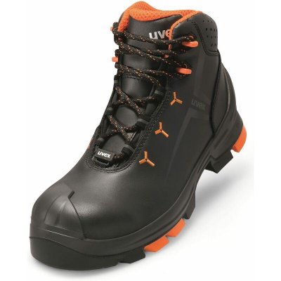 UVEX  2 Chaussures montantes S3 SRC, T. 42, noir/orange