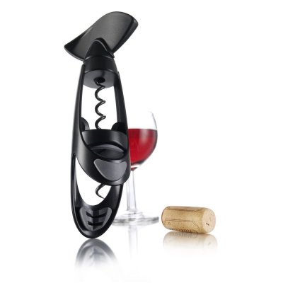 VACU VIN  68814 Tire-Bouchon avec &Eacute;tui Noir Twister