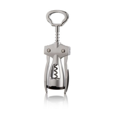 VACU VIN VACUVIN Tire-bouchon &agrave; ailettes Argent&eacute; - Winged Corkscrew