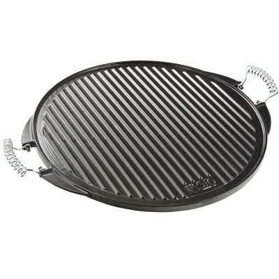 PROVENCE OUTILLAGE Vaello - Plancha en fonte &eacute;maill&eacute;e Diam&egrave;tre 32 cm