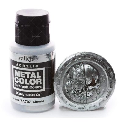 GENERIQUE VAL77707 - Metal Color - Chrome 32ml  - Mod&eacute;lisation plastique Peintures