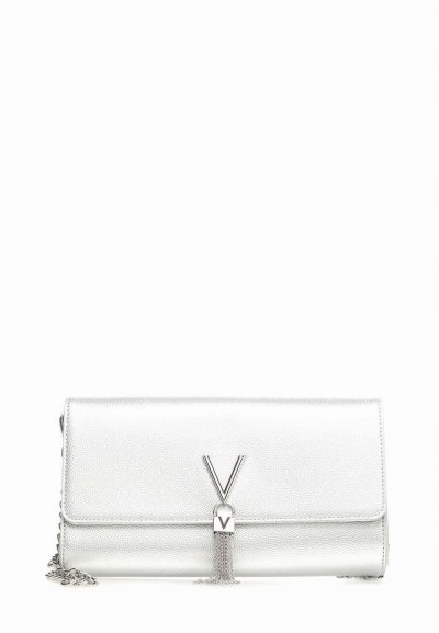 VALENTINO BAGS VALENTINO VBS1R401G Sac &agrave; Main Bandouli&egrave;re - Synth&eacute;tique - Argent - Femme