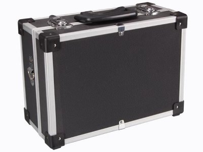GENERIQUE Valise alu 330x230x150mm noir