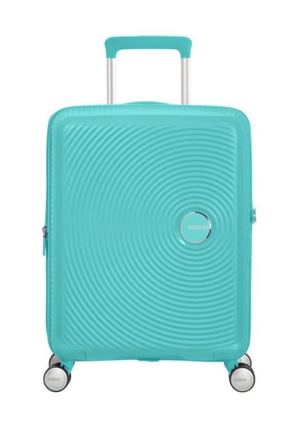 AMERICAN TOURISTER Valise  Soundbox 4 roues Extensible 55 cm Bleu