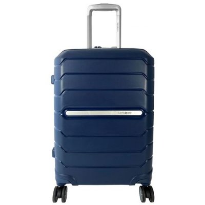 SAMSONITE Valise extensible  Flux Spinner Bleue 55/20 cm
