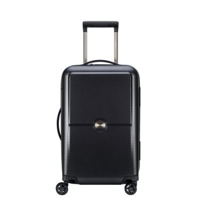 DELSEY Valise rigide cabine trolley Turenne 4R 55 cm Noir 