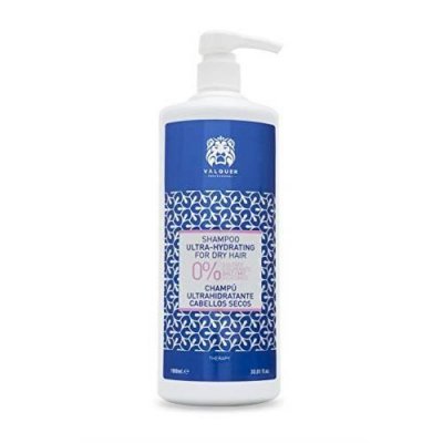 VALQUER  Shampooing Cheveux Secs Ultra Hydratant 1000 ml 1 L