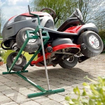 VARAN MOTORS  - YC-S-2 Cric Leve tondeuse lat&eacute;ral pour tracteur tondeuse, quad jusqu'&agrave; 400KG