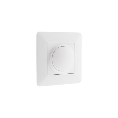 ZENITECH Variateur rotatif compatible LED Blanc - Artezo