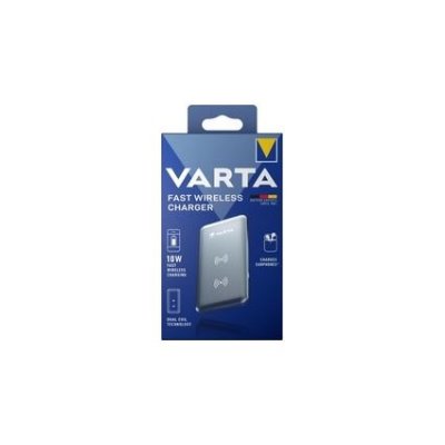VARTA  Chargeur 'Fast Wireless Charger', argent