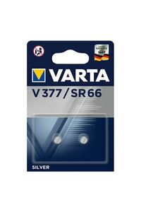 VARTA  Pack de 2 Piles Montres Oxyde d'Argent V377 SR66