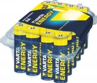 VARTA  Pack de 24 piles alcalines Energy AA (LR06) 1,5V 