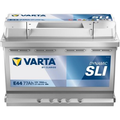 VARTA  Silver Dynamic E44 Batterie Voitures, 12 V 77Ah 780 Amps (En)