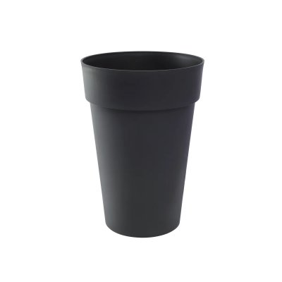 EDA Vase haut  Toscane rond anthracite