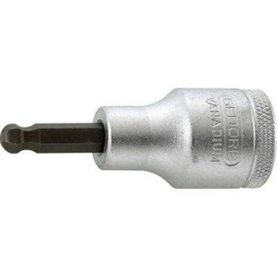 GEDORE Vaso destornillador 1/2"" cabeza esf&eacute;rica 8 mm