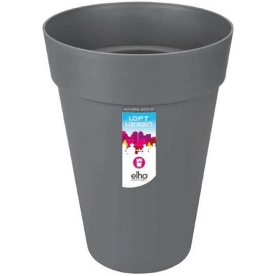ELHO Vaso loft urban round high 28CM colore a scelta