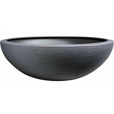 EDA Vasque  Graphit plastique &Oslash;59 H21 cm 39L Anthracite