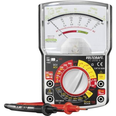 VOLTCRAFT VC-2030A Multim&egrave;tre analogique cat iii 500 v - 