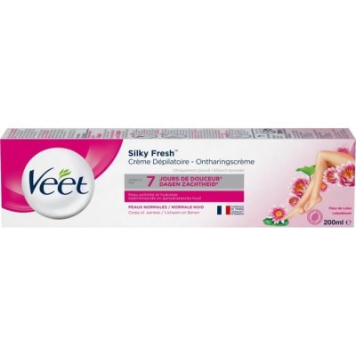 VEET  Cr&egrave;me D&eacute;pilatoire pour Peaux Normales 200 ml - Lot de 2