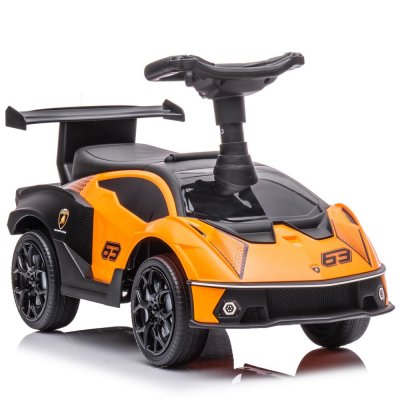 TURBO CHALLENGE V&eacute;hicule &eacute;lectrique  Lamborghini Essenza SC V12 Orange