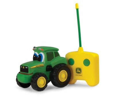 TOMY V&eacute;hicule john deer : johnny le tracteur radiocommand&eacute;