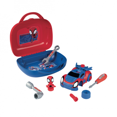 V&eacute;hicule Spidey &Agrave; Construire Smoby - Le Jeu Et Ses Accessoires