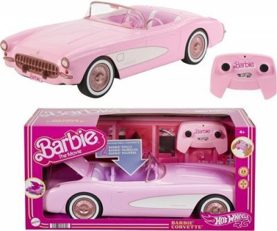 HOT WHEELS V&eacute;hicule t&eacute;l&eacute;command&eacute;  RC Barbie
