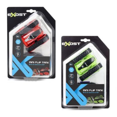 SILVERLIT V&eacute;hicule t&eacute;l&eacute;command&eacute;  Mini Flip Tank Exost Mod&egrave;le al&eacute;atoire