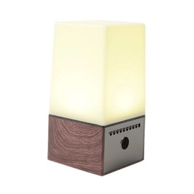 TOTALCADEAU Veilleuse Lampe haut-parleur cam&eacute;ra espion wifi HD 1080P microphone