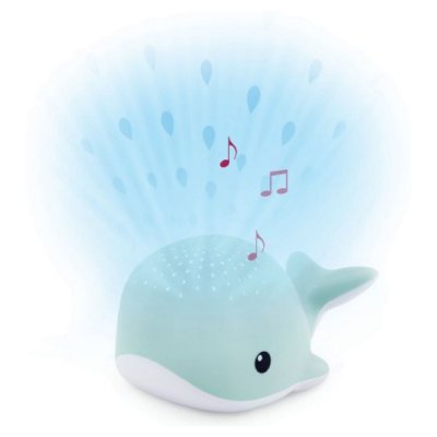 ZAZU Veilleuse projecteur Wally la baleine grise - 