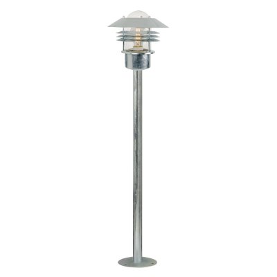 NORDLUX Vejers potelet Acier Galvanis&eacute; et Verre E27  25118031